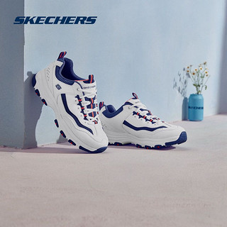 SKECHERS 斯凯奇 D'LITES系列 男子休闲运动鞋 8790138/NTBK 自然色/黑色 40