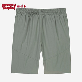 Levi's李维斯童装24夏男童户外工装短裤儿童休闲裤子 暗影绿 160/69(XL)