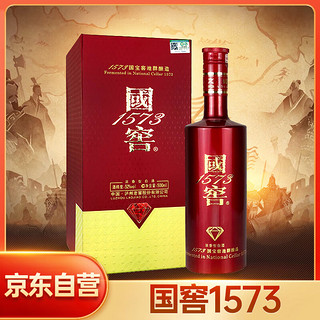 国窖1573 国宝红 浓香型白酒 52度 500ml*1瓶 单瓶装