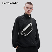 pierre cardin 皮尔卡丹 正品男士腰包休闲简约潮男中性斜挎包男式胸包2024年新款