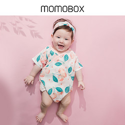 MOMOBOX 10922001 婴儿薄款连体衣 牛油果绿 59cm