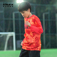 ATHLETA 阿仕利塔 儿童长袖T恤运动训练休闲足球跑步上衣 五色可选