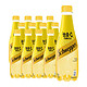  Schweppes 怡泉 +C柠檬味苏打水400ml*12瓶气泡水饮料整箱　