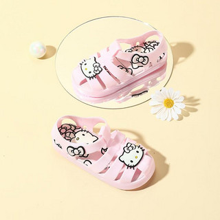 Hello Kitty 夏季休闲透气女童中大童儿童凉鞋
