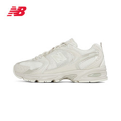 new balance NB MR530系列老爹鞋男鞋女鞋夏季复古低帮百搭休闲运动鞋 浅奶茶色 MR530AA1-D 43