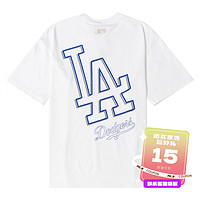 MLB 美职棒  男女情侣大logo短袖 3ATSB0343