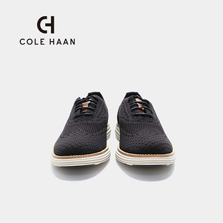 colehaan/歌涵 男鞋牛津鞋 24年春夏针织网面透气休闲鞋男C38968 黑色-C38968 43