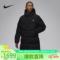 NIKE 耐克 男子 AS M J ESS STMT DOWN PARKA 羽绒服 FB7314-010/黑色 L码