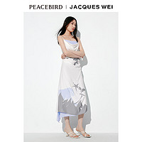 PEACEBIRD 太平鸟 女装JACQUESWEI联名吊带连衣裙