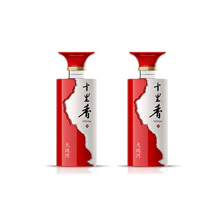 酒 大运河52度 浓香型白酒 100ml*2瓶 新五星纯粮酒