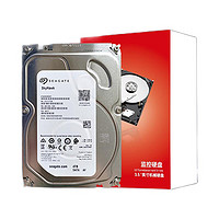 京东百亿补贴：SEAGATE 希捷 3.5英寸 监控级硬盘 4TB（CMR、5400rpm、256MB）ST4000VX015