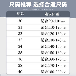 老爷车【5A抗菌】休闲裤男士春秋季西装裤中老年男装爸爸装直筒长裤子 黑色 175/84A(33)