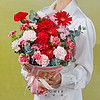 花点时间 康乃馨母亲节鲜花花束礼物  5月9日-12日期间收花