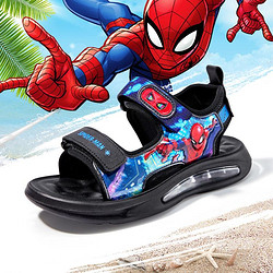Disney 迪士尼 漫威IP系列男童凉鞋2024年夏季运动凉鞋气垫百搭沙滩鞋