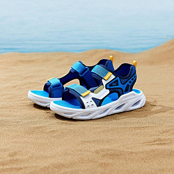 361° 夏季新男童大童沙滩凉鞋舒适时尚耐磨软底运动凉鞋