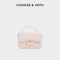 CHARLES & KEITH 520限定三色菱格礼盒爱心扣小方包CK17-50671661