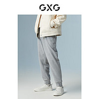 GXG奥莱 多色多款简约基础休闲裤男士合集 灰色口袋休闲裤GED10220303 170/M