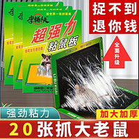 粘鼠板老鼠贴强力胶粘大老鼠宿舍出租房沾抓灭鼠捕鼠家用批发宿舍