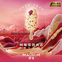 MAGNUM 梦龙 和路雪 树莓雪芭夹芯柠檬汽水口味冰淇淋 65g*3支 雪糕 冰激凌