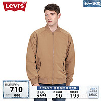 Levi's 李维斯 24春季新款男士棒球服外套夹棉青春时尚