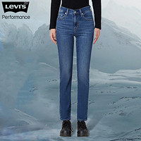 Levi's 李维斯 2024款724高腰直筒女士牛仔裤时尚百搭人鱼裤