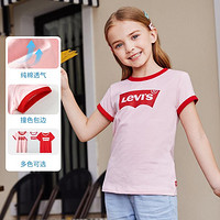 Levi's 李维斯 24夏新品|李维斯童装短袖T恤女童经典透气运动时尚儿童上衣