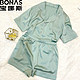  BONAS 宝娜斯 女士夏季丝绸睡衣套装　