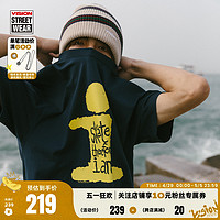 Vision Street Wear VISION官方  复刻系列印花图案街头潮流圆领T恤男女同款春夏