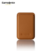 Samsonite 新秀丽 男士商务Magsafe卡包牛皮护照夹iPhone专用吸附 TK6*03015