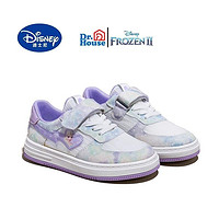 百亿补贴：Disney 迪士尼 儿童鞋女童板鞋夏季轻便女孩公主网面休闲运动鞋中大童低帮