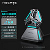 EDIFIER 漫步者 HECATE GX05耳机底座 拓展坞分线器2口USB3.0+1口Type-C兼容耳机键盘2.4g接收器 钛灰黑