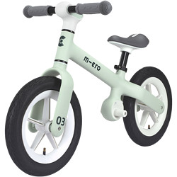micro 瑞士Micro迈古儿童平衡车滑步车可调节户外外出减震充气轮轻便
