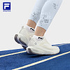 FILA 斐乐 官方女鞋ENERGY 2路跑鞋2024春季新款跃动2跑步鞋运动鞋 雪白-SW 37.5