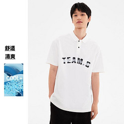 JACK&JONES 杰克琼斯 短袖男夏季男士翻领T恤时尚潮流宽松字母polo衫男装短袖