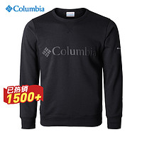 哥伦比亚 2023秋冬新品哥伦比亚Columbia户外男套头休闲绒里圆领卫衣AE0358