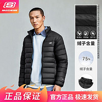 百亿补贴：SKECHERS 斯凯奇 秋冬三防科技轻薄运动羽绒服男短款户外运动外套P322M045