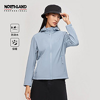 NORTHLAND 诺诗兰 2022年秋冬女式新款超软软壳衣防泼水保暖NXJCH2508E