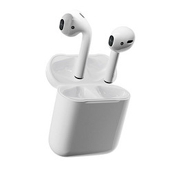 Apple 苹果 原装 AirPods2代 无线蓝牙耳机配充电盒 iPhone正品耳机