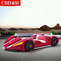 CBD家居车床1.8米软床双人时尚现代简约欧式皮艺床家具 红色车床（30天） 1500*2000