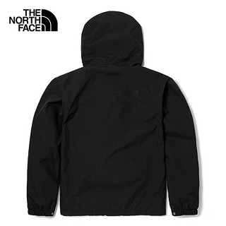 The North Face北面冲锋衣男户外防风单层夹克24春7W7F 黑色/JK3 3XL JK3/黑色