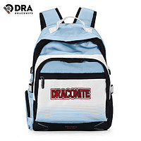 DRACONITE 美式复古背包休闲大容量书包女大学生男士双肩包旅行包
