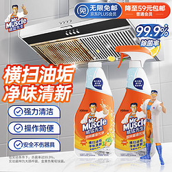 Mr Muscle 威猛先生 厨房清洁剂 455g+455g 清新柑橘