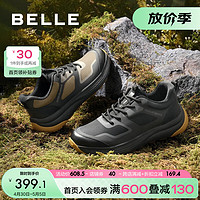 BeLLE 百丽 厚底休闲运动鞋男鞋新商场同户外山系登山鞋8DD01DM3 黑色 41