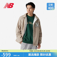 new balance 外套男款24年冬季百搭保暖运动休闲夹克AMJ41302 SOT 2XL