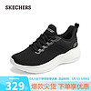 SKECHERS 斯凯奇 女士绑带休闲运动鞋117551 黑色/BLK 38.5