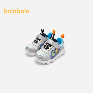 巴拉巴拉宝宝稳步鞋夏季2024男童轻便运动鞋透气204224145111 24码(脚长14.3-14.7/内长15.7)