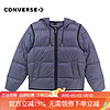 CONVERSE 匡威 男装女装2023冬季新款连帽服保暖外套10021947 灰色|10021947-A01 L