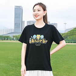 19TH ASIAN GAMES HANGZHOU 2022 杭州亚运会 亚运在中国纪念T恤全棉吸汗数码印花亲子T恤