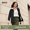 AIGLE 艾高 秋WR防泼水SOFTSHELL保暖软壳夹克女士外套 黑色 AN667 38(165/88A)