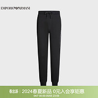 EMPORIO ARMANI 24春夏EAU男装徽标侧边直筒休闲裤